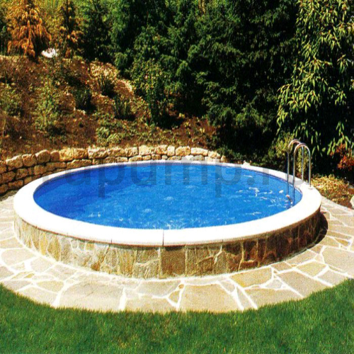 Морозоустойчивый бассейн Sunny Pool круглый глубина 1,5 м диаметр 7,0 м