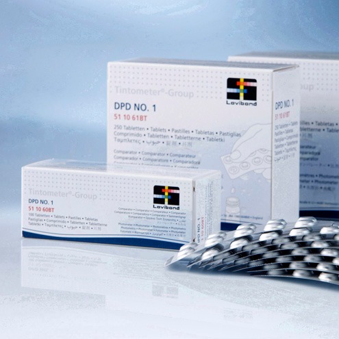 Таблетки DPD-1 HR, 100 таблеток, для фотометра