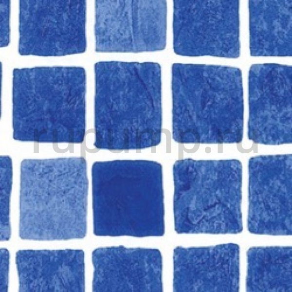 Пленка с рисунком для бассейна "Мозаика неразмытая" ширина 1,65 м Alkorplan 3000 Persia Blue