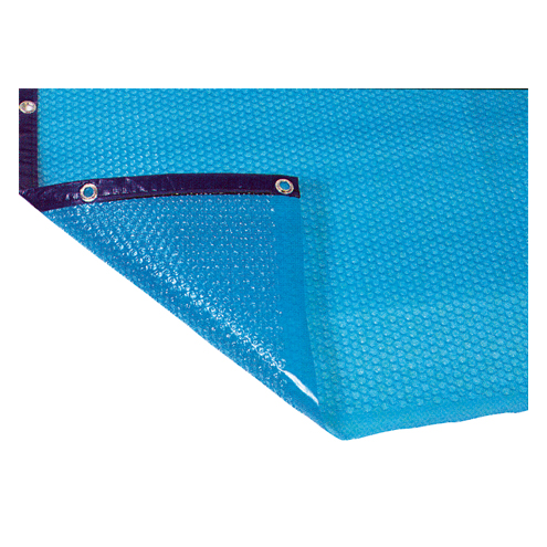Покрытие плавающее пузырьковое, модель "Luxe", 400 мкм, форма стандартная , цвет синий