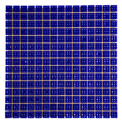 Мозаика стеклянная Aquaviva кобальт С63N(5) 