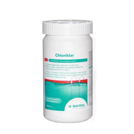 Быстрорастворимые таблетки Bayrol Хлориклар (ChloriKlar)