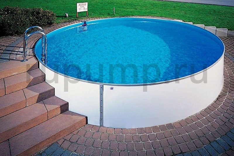 Морозоустойчивый бассейн Watermann Summer Fun круглый 6x1.2 м