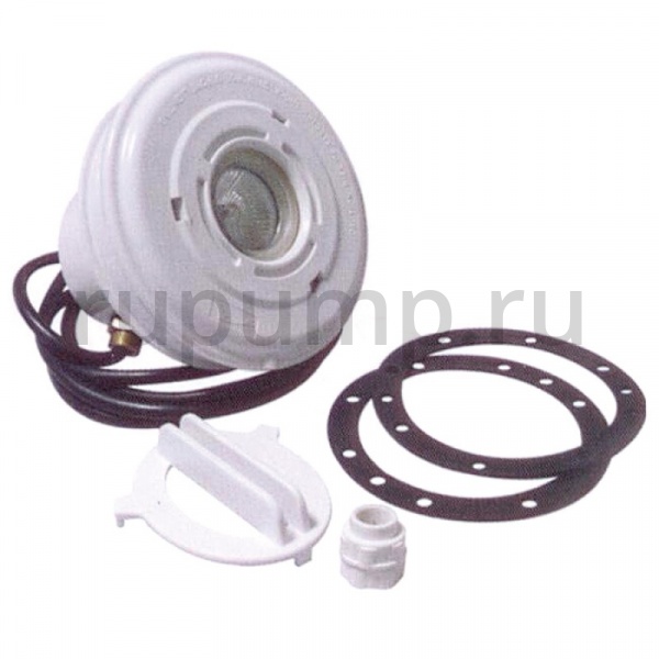 Прожектор универсальный с оправой из ABS-пластика 50 Вт Pool King кабель 2,5 м, PA17883V
