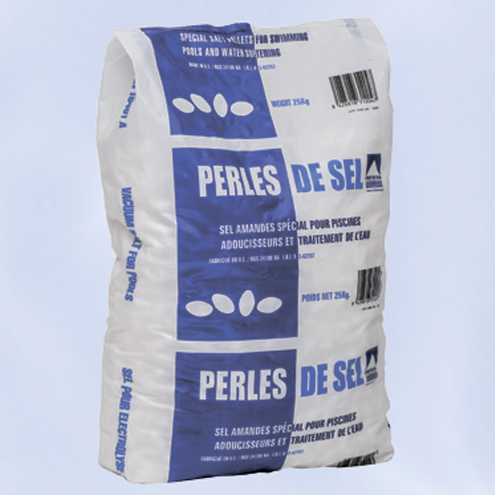 Соль "Perles" в брикетх, для электролизных установок, 25 кг