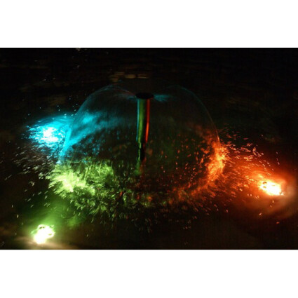 Фото Прожектор LED AquaViva (1led 7W 12V) RGB для фонтана