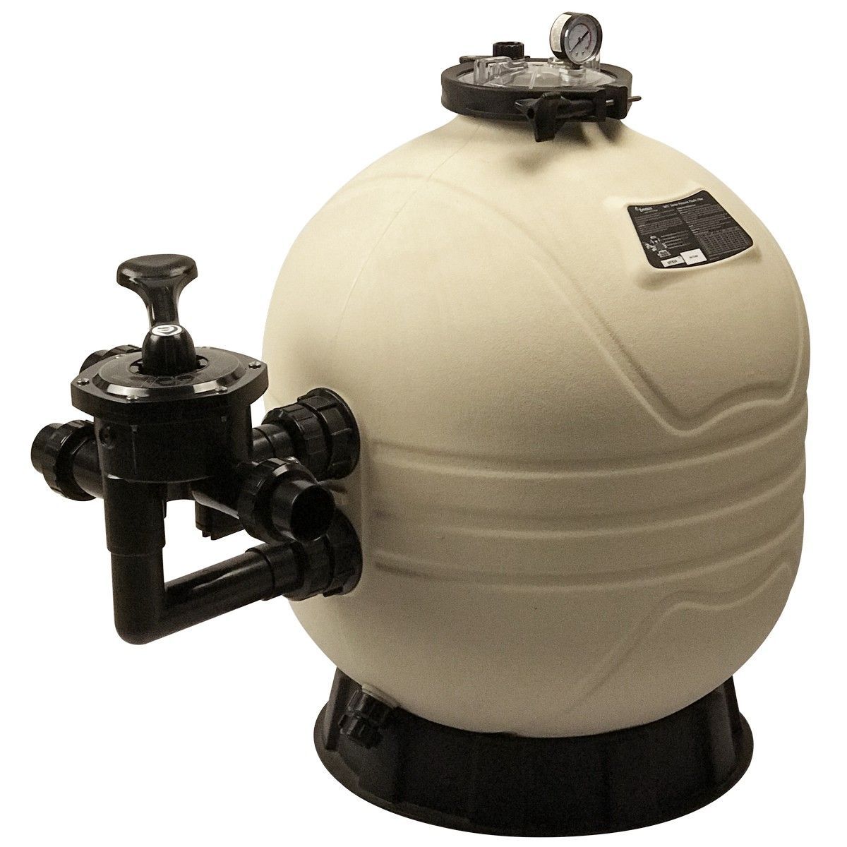 Фильтр AquaViva MFS35 (30,5m3/h, 875mm, 430kg, 63mm, бок)