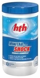 Быстрый стабилизированный хлор в таблетках 20 гр. Minitab Shock, 1.2 кг, hth