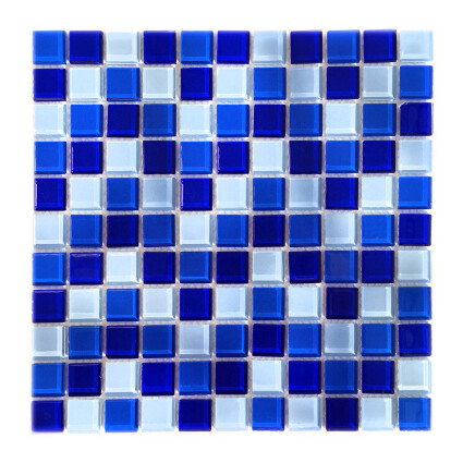 Мозаика стеклянная Aquaviva Сristall Bagama темная DCM303