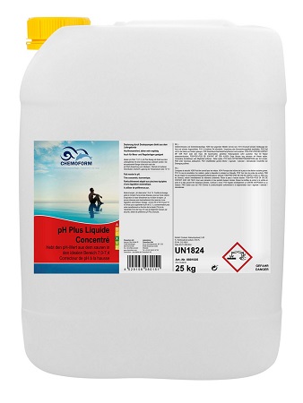 Жидкий pH плюс для бассейна Chemoform 25 кг